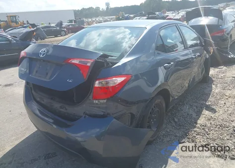 2017 Toyota Corolla Le from USA, damaged, VIN 2T1BURHE1HC797295